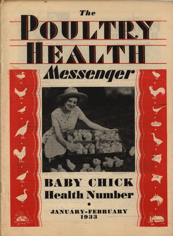 A Journal gathering articles related to veterinary practice in poultry from January-February 1933.
