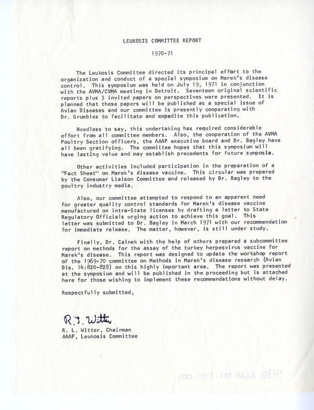 Item from a series of AAAP records containing the meeting minutes and annual reports of the Board of Directors, newsletters, reports, financial statements, and copies of the constitution and bylaws.
