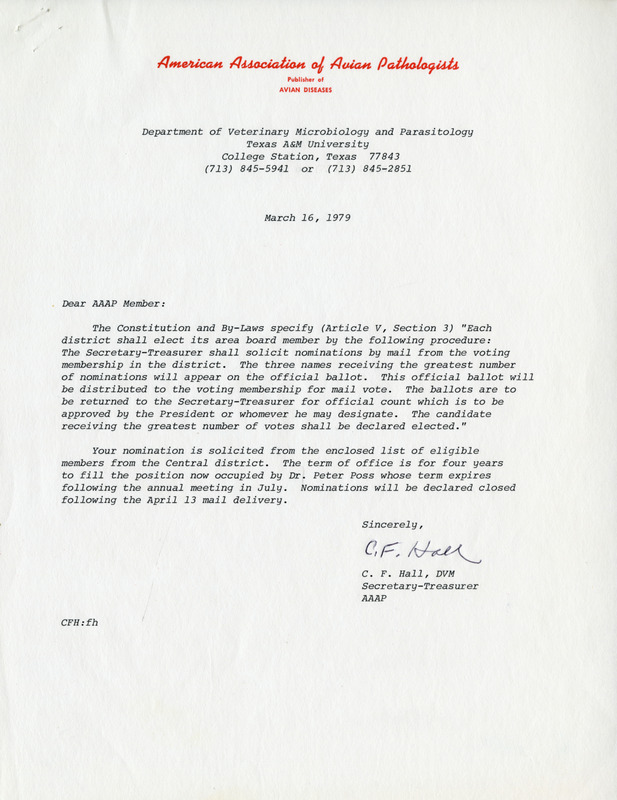 Item from a series of AAAP records containing the meeting minutes and annual reports of the Board of Directors, newsletters, reports, financial statements, and copies of the constitution and bylaws.