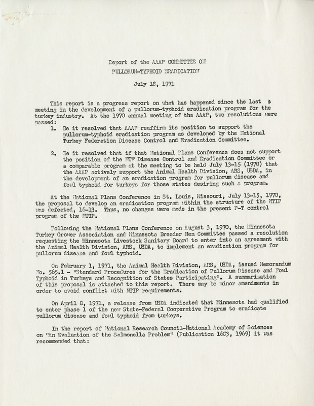 Item from a series of AAAP records containing the meeting minutes and annual reports of the Board of Directors, newsletters, reports, financial statements, and copies of the constitution and bylaws.
