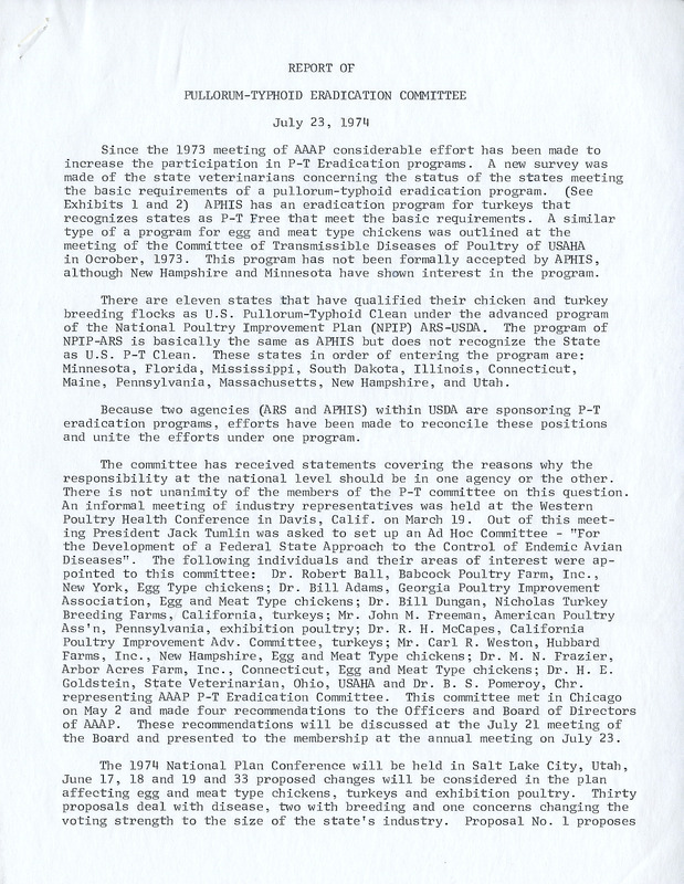 Item from a series of AAAP records containing the meeting minutes and annual reports of the Board of Directors, newsletters, reports, financial statements, and copies of the constitution and bylaws.