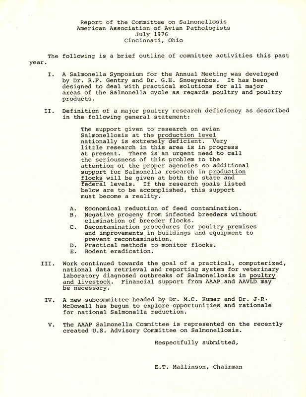 Item from a series of AAAP records containing the meeting minutes and annual reports of the Board of Directors, newsletters, reports, financial statements, and copies of the constitution and bylaws.