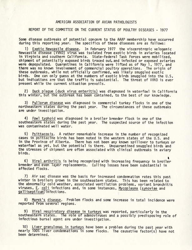 Item from a series of AAAP records containing the meeting minutes and annual reports of the Board of Directors, newsletters, reports, financial statements, and copies of the constitution and bylaws.
