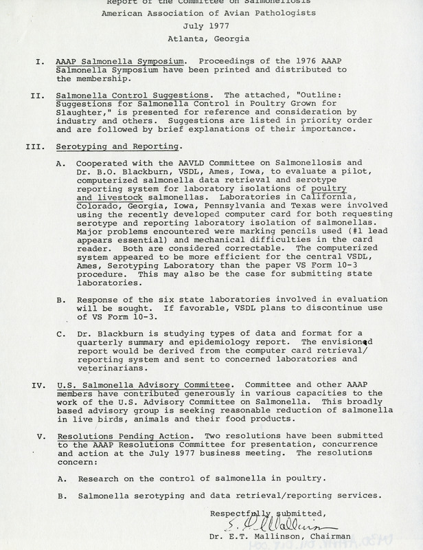 Item from a series of AAAP records containing the meeting minutes and annual reports of the Board of Directors, newsletters, reports, financial statements, and copies of the constitution and bylaws.