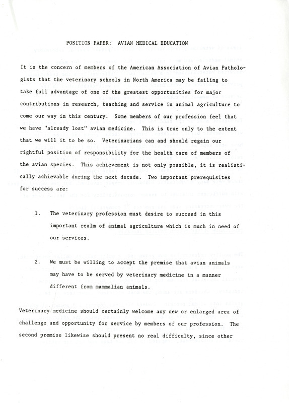 Item from a series of AAAP records containing meeting minutes and annual reports of the Board of Directors, newsletters, reports, financial statements, and copies of the constitution and bylaws.