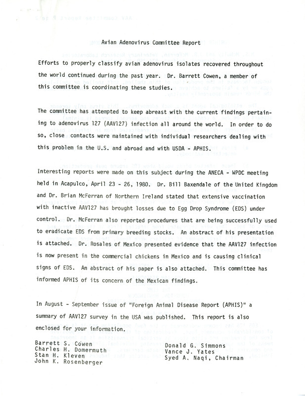Item from a series of AAAP records containing meeting minutes and annual reports of the Board of Directors, newsletters, reports, financial statements, and copies of the constitution and bylaws.