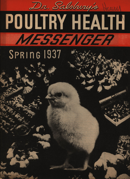 A Periodical gathering articles related to veterinary practice in poultry from Spring 1937.