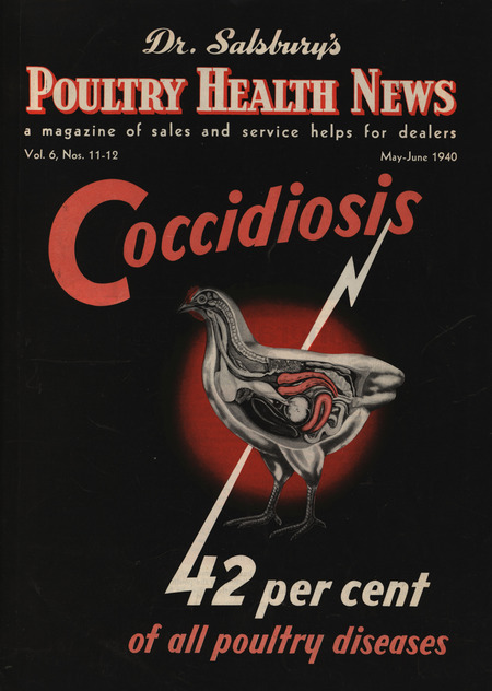 A Periodical gathering articles related to veterinary practice in poultry from May-June 1940.
