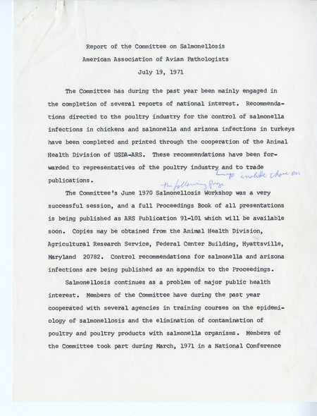 Item from a series of AAAP records containing the meeting minutes and annual reports of the Board of Directors, newsletters, reports, financial statements, and copies of the constitution and bylaws.
