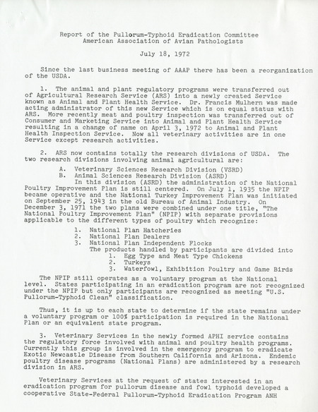 Item from a series of AAAP records containing the meeting minutes and annual reports of the Board of Directors, newsletters, reports, financial statements, and copies of the constitution and bylaws.