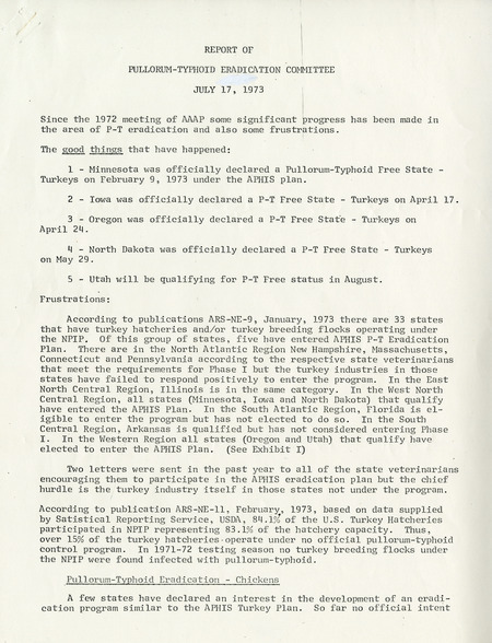 Item from a series of AAAP records containing the meeting minutes and annual reports of the Board of Directors, newsletters, reports, financial statements, and copies of the constitution and bylaws.