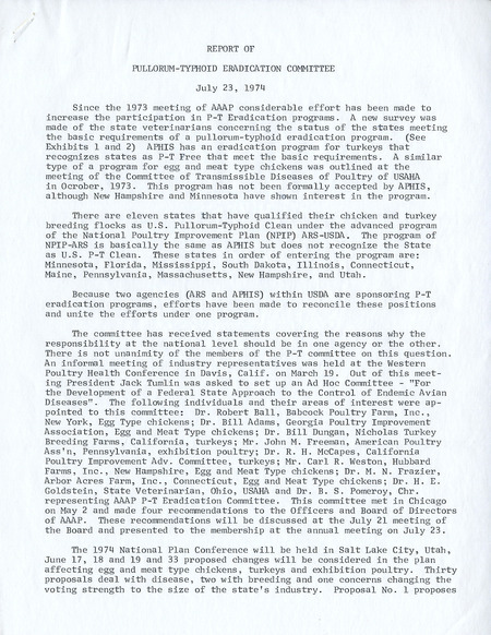 Item from a series of AAAP records containing the meeting minutes and annual reports of the Board of Directors, newsletters, reports, financial statements, and copies of the constitution and bylaws.
