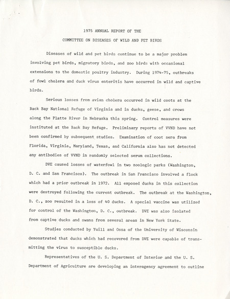 Item from a series of AAAP records containing the meeting minutes and annual reports of the Board of Directors, newsletters, reports, financial statements, and copies of the constitution and bylaws.