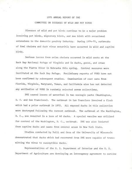 Item from a series of AAAP records containing the meeting minutes and annual reports of the Board of Directors, newsletters, reports, financial statements, and copies of the constitution and bylaws.