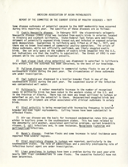 Item from a series of AAAP records containing the meeting minutes and annual reports of the Board of Directors, newsletters, reports, financial statements, and copies of the constitution and bylaws.