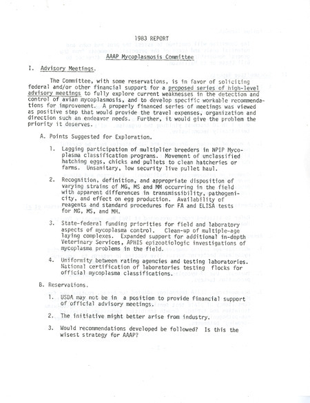 Item from a series of AAAP records containing meeting minutes and annual reports of the Board of Directors, newsletters, reports, financial statements, and copies of the constitution and bylaws.