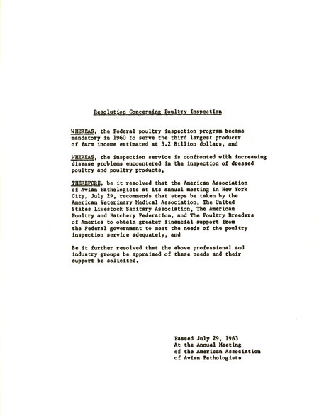 Item from a series of AAAP records containing committee member assignments, membership committee interest surveys, committee reports and correspondence that reflect the varied interests of the Association.