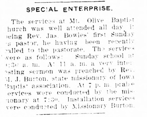 Bowles, James W., Rev.