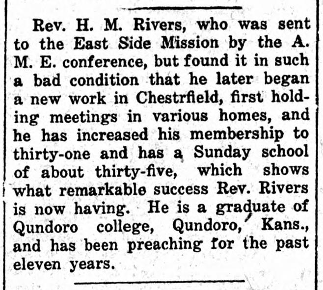 Rivers, Henry M.