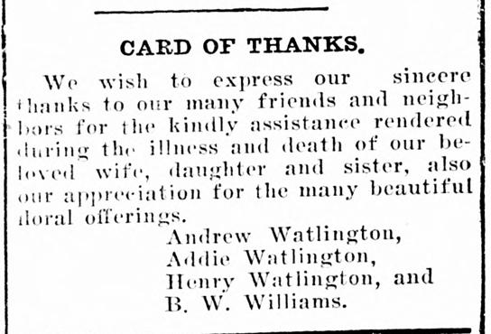 Watlington, Andrew