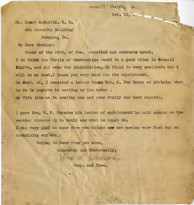 Date obscured from page defect, Feb. 10, c. 1935.