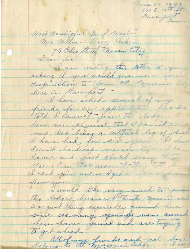 Correspondence Between William Percy Parker And James Taggart Jr.