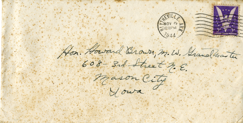 Written on letterhead of U.S. Army Air Forces.