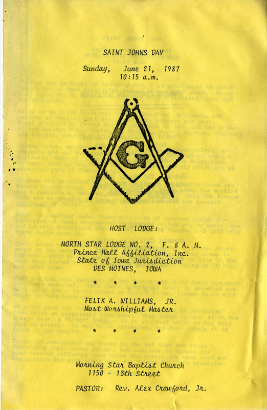 St. John's Day Program