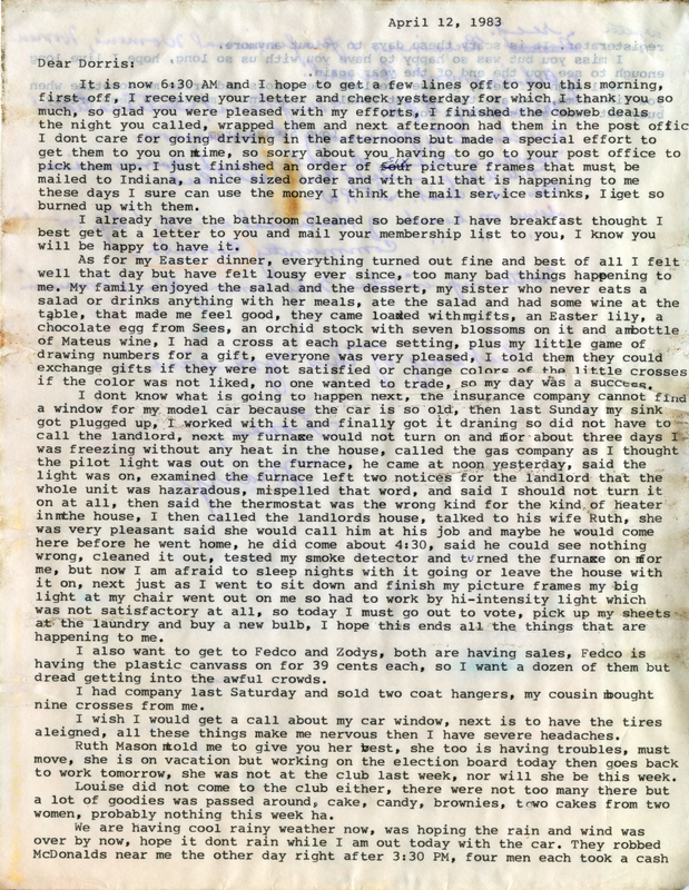 Correspondence
