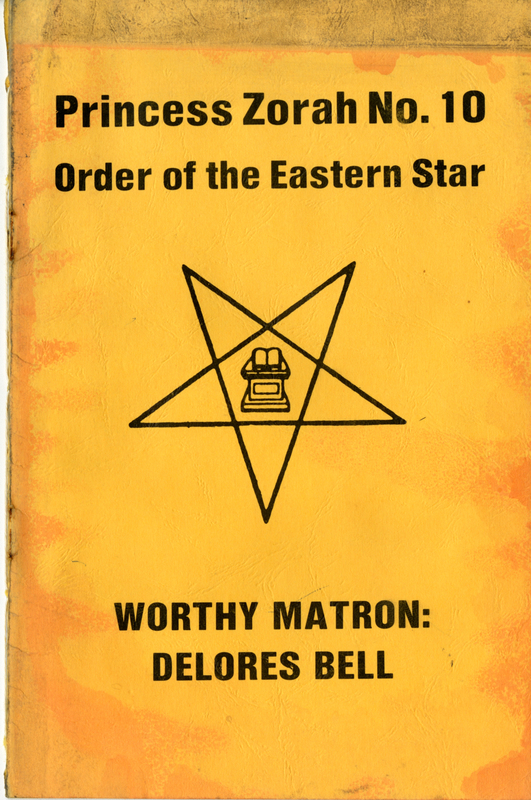 Worthy Matron Delores Bell.