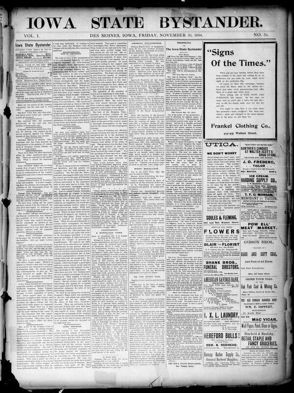 Contents include but are not limited to black hate crimes, the anti-lynching movement, horticulture, local crimes, the navy, and other topics.