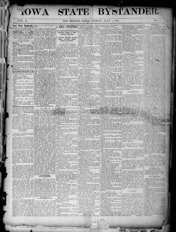 Contents include but are not limited to the Afro-American Protective Association, Texas life, local news, bridge collapse, tax on ore, open saloons closing, crops, crimial trials, the Oriental war, local buiness advertisments, and other topics