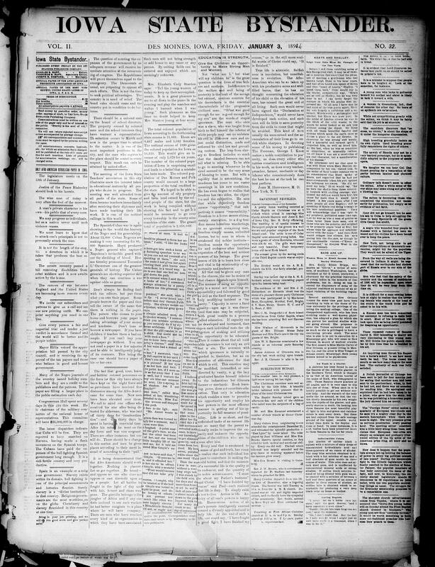 Contents include but not limited to reports on state and national politics with the legislature reconvening and a bill to remove civil disabilities from former Confederate soldiers, congressional bond and gold issues debated with syndicate arrangements and treasury flows, international tensions and conflicts with Cuban insurgent advances and divergent Madrid reports, Venezuelan negotiations for war supplies and anti English diplomacy, the Transvaal crisis with an armed incursion and Dr Jameson crossing the frontier, labor agreements for Ohio coal miners with cash pay twice monthly, deadly mine explosions in Silesia with many casualties, major rail disasters including a freight train plunging into a river and a mountaintop boulder wreck, local education meetings and teachers association sessions, census counts and calls for school board representation for Black residents, civil rights concerns over police assignments, cultural notes on Keats and Shelley, and other topics.