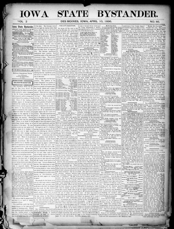 Contents include but not limited to coverage of political disputes over delegate selection and representation, criticism of conventions and calls for voter participation and primary work, reports of local election results and appointments, accounts of speeches urging duty, education and professional advancement, descriptions of community events and club programs with participants named, notices of criminal incidents including arson, burglary and assaults with arrests and casualties, reports of legislative actions and appropriations with debate summaries, notes on national political maneuvers and candidate prospects, items on patent grants and inventors, plans for a state Chautauqua relocation, and other topics.