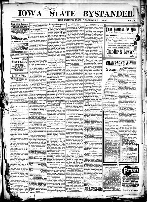 Contents include but are not limited to Iowa Anti-Saloon League enforces voter pledge and seeks prohibition amendment, man viciously attacks person during sleigh ride, John Palmer shoots Cora Lenhard and himself in murder-suicide, big fire at Port Au Prince, policeman fined for assaulting cobbler over debt, British fleet intervenes in Korea to reinstate customs adviser, Theodore Durrant's father alleges juror misconduct in bid for new trial, Senator Morgan warns European partition of China threatens American commerce, and other topics.