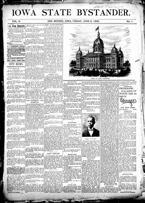 Contents include but are not limited to Bystander newspaper celebrates its fifth anniversary, Iowa District Conference, Iowa State Capitol drawing, community news (Boone, Dubuque, etc.), Iowa soldier details harsh realities of combat in Philippines, General Charles King says Philippine guerilla warfare will be long and serious, hundreds of miners perish on Edmonton trail, Des Moines property assessment drops about three million dollars, Texas cloudburst kills 25 and destroys towns with flooding, tuberculosis in cattle, and other topics.