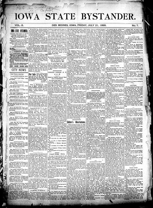 Contents include but are not limited to Grand Lodge 12th annual session at Davenport, news editors’ observations, community news (Boone, Albia, etc.), Iowa murders and crime, Interstate Commerce Commission reduces Iowa grain transportation rates, Iowa 51st regiment reports nearly 300 soldiers are sick, dynamite explosions damage Brooklyn elevated road during a strike, and other topics.