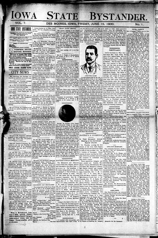 Contents include but are not limited to children’s day program, Iowa Baptist Union meets, obituaries, historic English palace (royal residence for centuries) on sale, community news (Newton, Iowa City, etc.), Boer reports claim significant victories over British forces, court awards prize money for Spanish-American War Santiago victory, Kentucky court awards minor state offices to Democrats, Lord Roberts advances in war, and other topics.