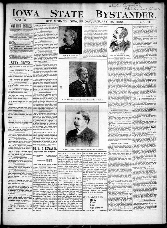 Contents include but are not limited to Iowa crimes (murders, murder-suicides), Iowa Republicans honor newly appointed Treasury Secretary L.M. Shaw (former Iowa Governor), Chinese court returns to Peking after Boxer Rebellion, Admiral Schley granted appeal to President Roosevelt for court-martial reversal, American sailors and Russian soldiers clash in Niuzhuang (Yingkou), and other topics.