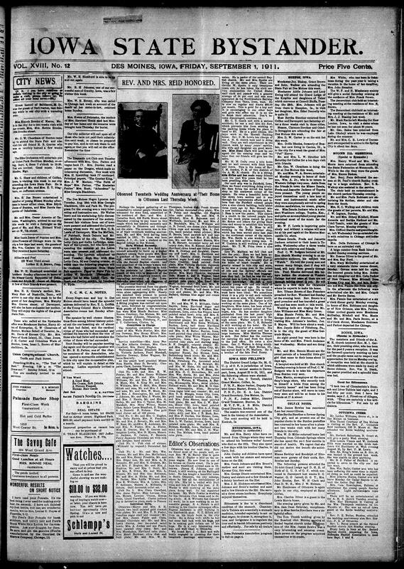 Contents included but are not limited to notable individuals, church activities, social clubs, educational conventions, and African American community affairs such as the National Association of Colored Teachers meeting and missionary society gatherings. The paper also covers incidents like fires, accidents, political developments, and innovations in transportation and communication. Additionally, it highlights cultural observations, personal stories, advertisements for services and products, and notices about real estate and legal matters. Throughout, there is a strong emphasis on African American progress, education, social uplift, and community organization, reflecting both local happenings and wider societal issues of the early 20th century.