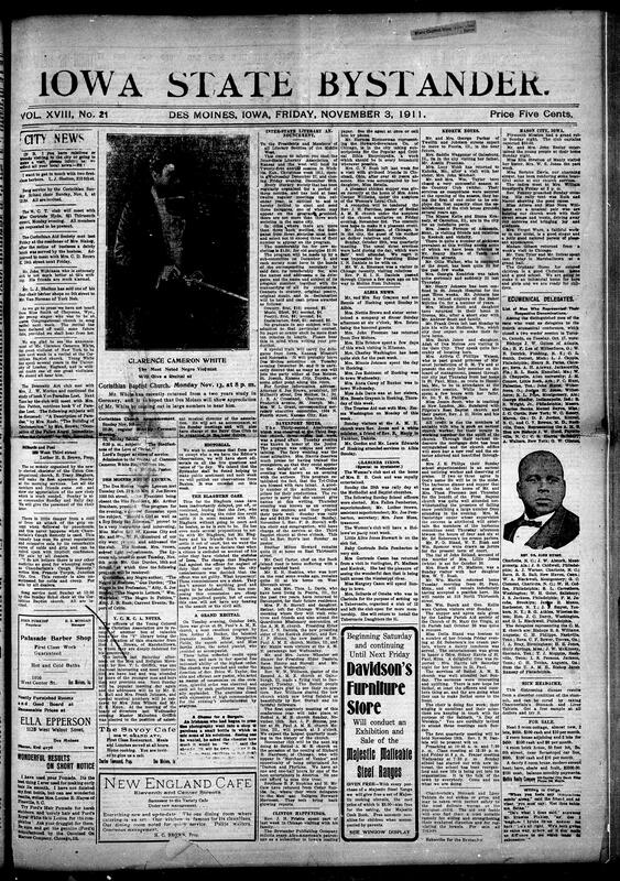 Contents included but are not limited to cultural events such as recitals by notable musicians like Clarence Cameron White, church activities, literary and educational programs, and social club meetings. There are reports on racial justice matters, including legal cases involving discrimination and efforts to challenge segregation. The document also discusses economic topics like tenant farming conditions, banking initiatives within the Black community, and industrial development needs. A significant portion addresses the dire state of education in Liberia, emphasizing the lack of funding, poor quality of public schools, and the need for technical and industrial training modeled after institutions like Tuskegee Institute. Additionally, it touches on broader political and social issues, including international events like the Chinese revolution, U.S. Supreme Court decisions affecting railroads, and anti-trust litigation.