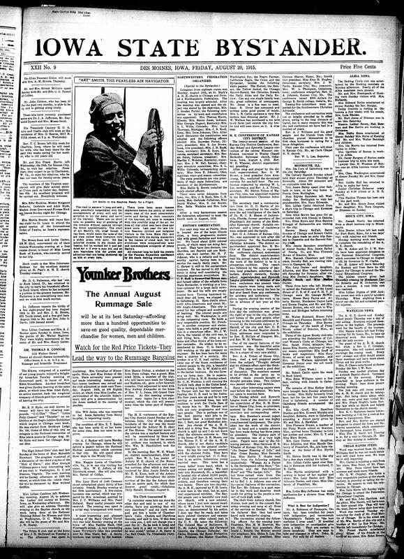 Contents include but are not limited to Northwestern Federation organized in Chicago, news editors’ observations, Kansas City M.E. 22nd church conference, community news (Monmouth, Sioux City, etc.), Frederick Palmer describes WWI "hot corners" where shells hit, Italy reveals a highly organized and effective military machine after months of secret preparation, planned tall skyscraper, and other topics.