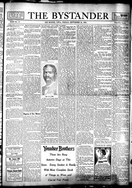 Contents include but are not limited to NAACP anti-lynching rally was a success, Des Moines High School Girls' Club holds meeting, news editors’ observations, community news (Cedar Rapids, Marshalltown, etc.), 75,156 employed thanks to federal jobs, British war aviation feats, American dentists in France, and other topics.