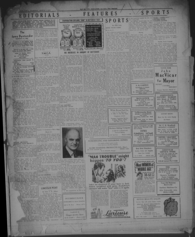 Contents include but are not limited to Evaporation Explains Why Butterfat Test Percentages Change Without Increasing Fat, Negro Community Centers Expand Services For Community Activities, Estes Funeral Home Team Leads League And Advances In Tournament Play, Health Poster Contest Encourages Public Health Awareness, Negro Employment Opportunities Increase In War Industries, Community Athletic Programs Strengthen Youth Participation, and other topics. 
