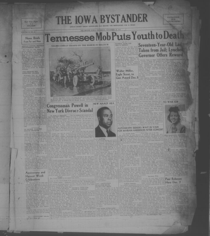 Contents include but are not limited to local, national, and international news; World War II military coverage; civil rights and NAACP activities; church and religious life; community events and social notices; arts, culture, and entertainment; sports reporting; and advertising and classified notices and other topics.