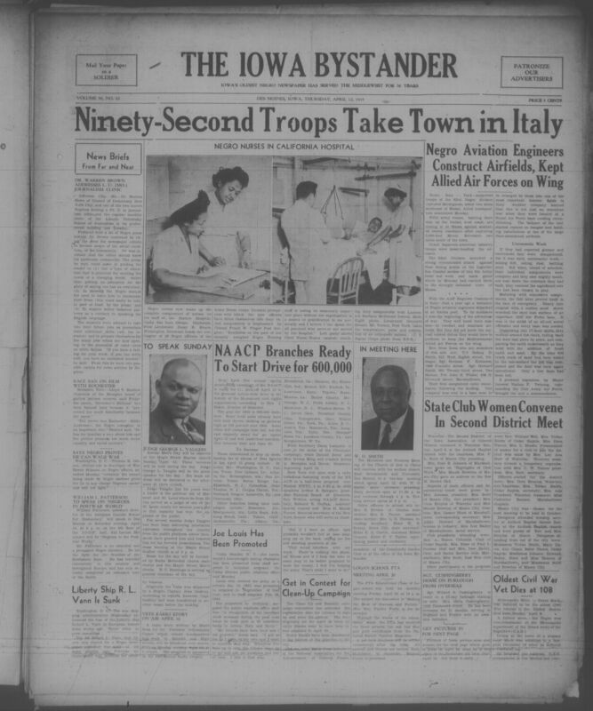Contents include but are not limited to World War II military reporting, African American civil rights advocacy, community and social life news, religious and church activities, education and youth programming, arts and cultural events, and editorial commentary on race and democracy, and other topics.
