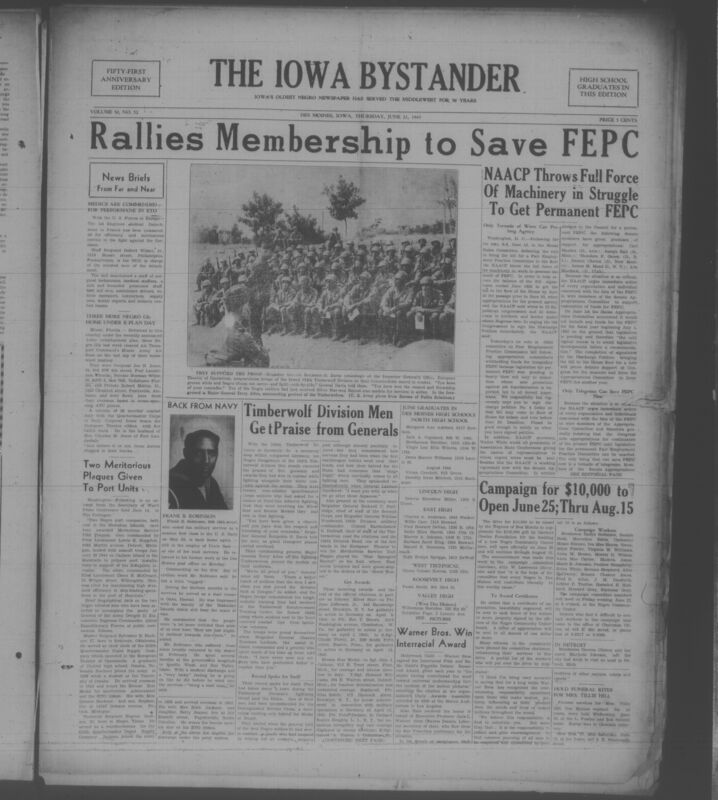 Contents include but are not limited to World War II news and African American military service, civil rights advocacy and race relations, editorials and opinion pieces, community and church news, education and social announcements, sports commentary, household and lifestyle guidance, business advertising and classified notices, and other topics.
