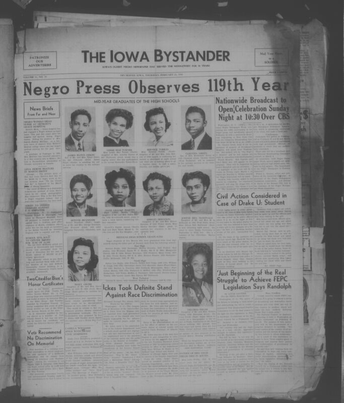 Contents include but are not limited to local and national news briefs, African American civil rights and race relations, political reporting, community and social activities, church and religious affairs, education and youth news, military and veterans’ coverage, arts and entertainment, editorials and opinion, sports reporting, and other topics.