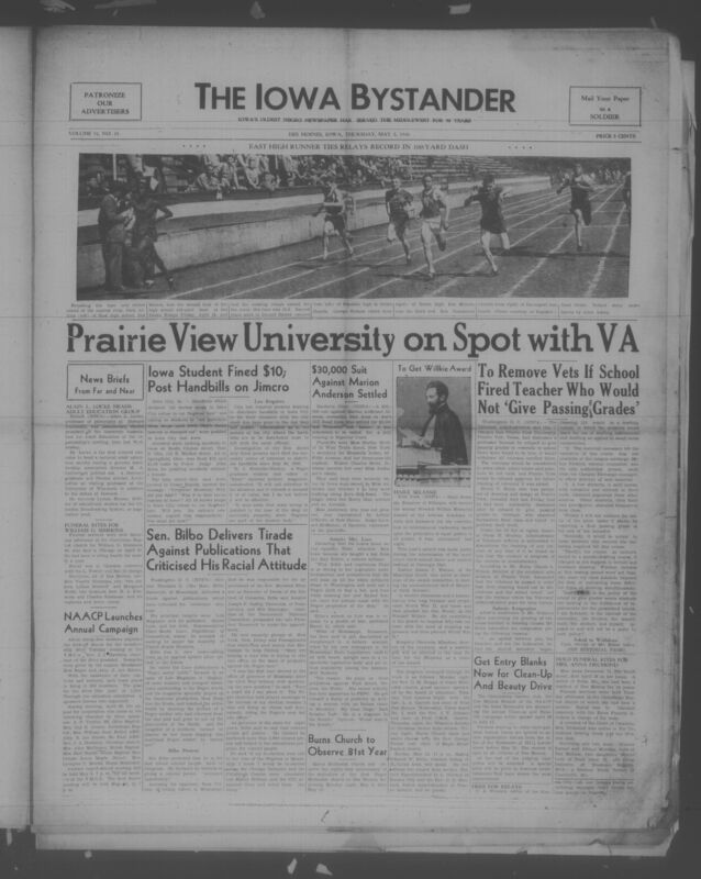 Contents include but are not limited to local and national news, politics and public policy, education and youth activities, sports coverage, community and church affairs, women’s and civic organizations, labor and employment topics, editorials and opinion, legal notices and classifieds, culture and social life, and other topics.