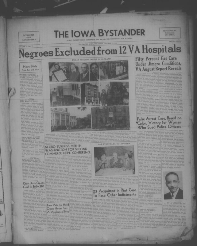 Contents include but are not limited to general news, editorials and opinion, politics and elections, civil rights and race relations, military and veterans affairs, business and economic development, legal and court news, community and society reports, church and religious life, education, sports, arts and entertainment, health and social welfare, obituaries, advertising, and other topics.